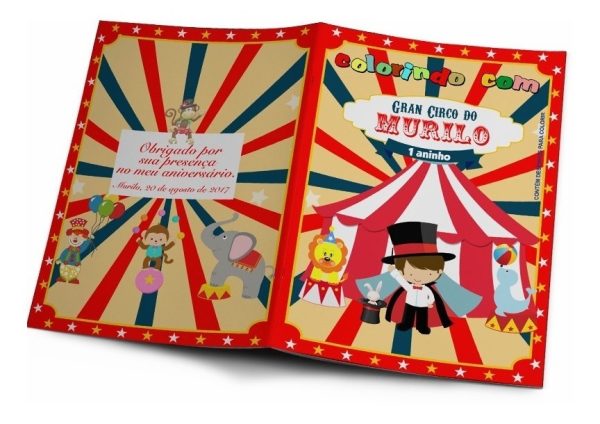 25 Kits Colorir Com Giz Personalizados 15x20 Promoção - Image 6