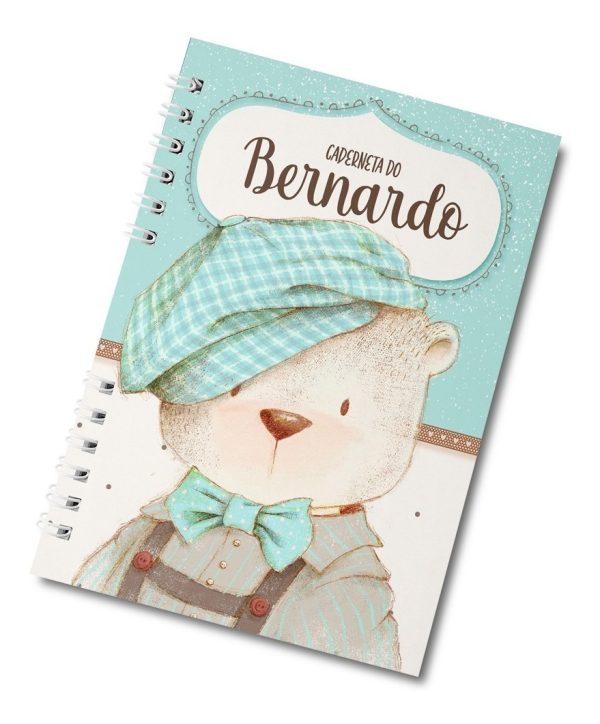 Caderneta De Vacinação Ursinho Personalizada Capa Dura - Image 3
