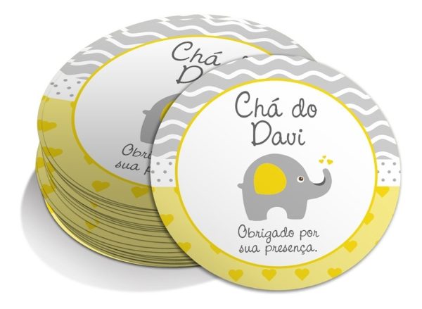 100 Tags Personalizadas Lembrancinhas Todos Os Temas - Image 2