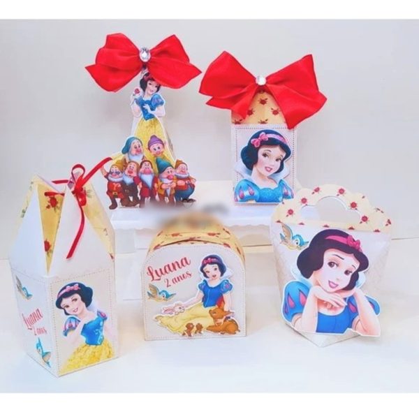 Kit 30 Cxs Personalizadas + Topo De Bolo Braca De Neve - Image 3
