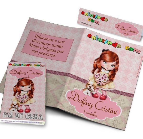 50 Kits Revistinhas Colorir + Giz Princesa Sofia - Image 4