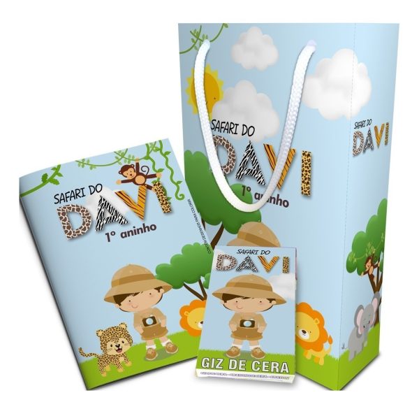 15 Kits Colorir 15x20 E Sacolinhas Personalizadas Grandes - Image 2