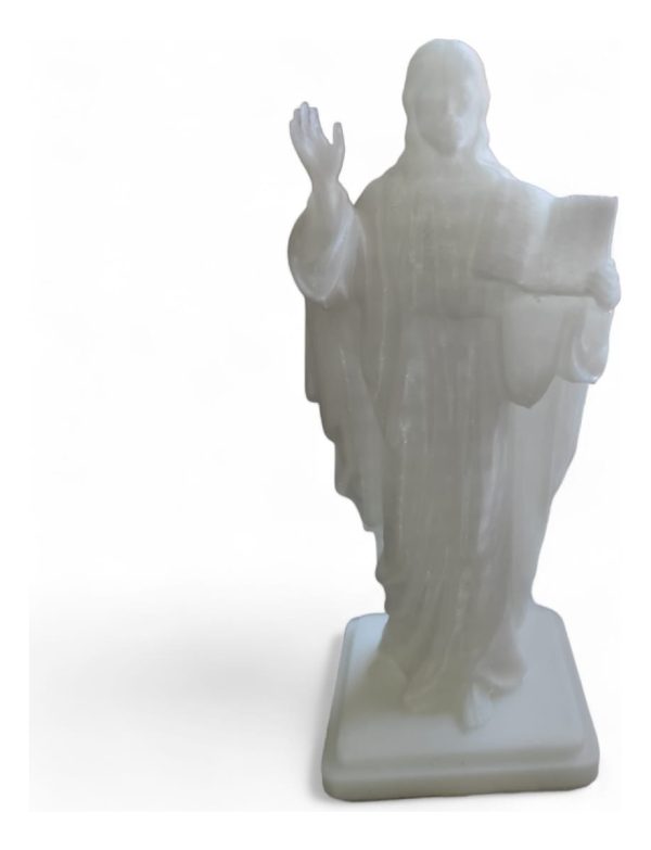 Imagem Estatua Jesus Cristo 14cm *brilha No Escuro*