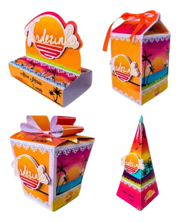 Kit 30 Cxs Personalizadas + Topo - Tardezinha - Image 3