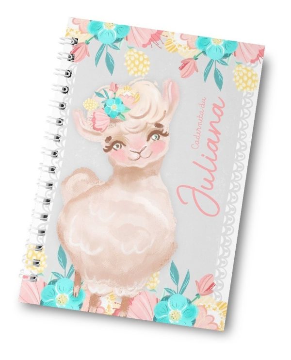 Caderneta De Vacinação Lhama Capa Dura Personalizada - Image 2