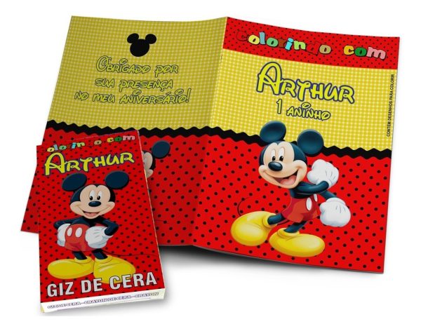 60 Kits Colorir Revistinha E Giz 15x20 - Image 3