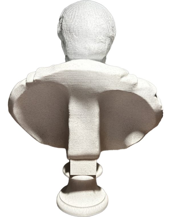 Escultura Busto Aristóteles - Filósofo Grego Filosofia- 15cm - Image 3