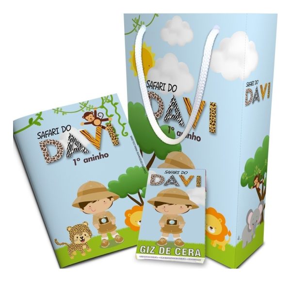 40 Kits Colorir 15x20 E Sacolinhas Personalizadas Grandes - Image 5