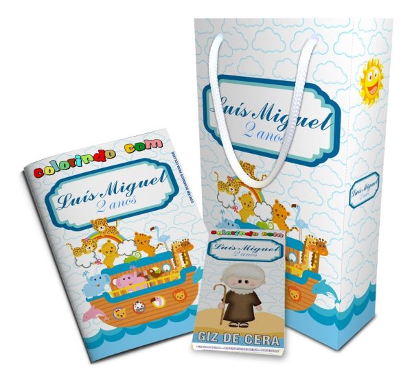 30 Kits Colorir 15x20 E Sacolinhas Personalizadas - Image 3