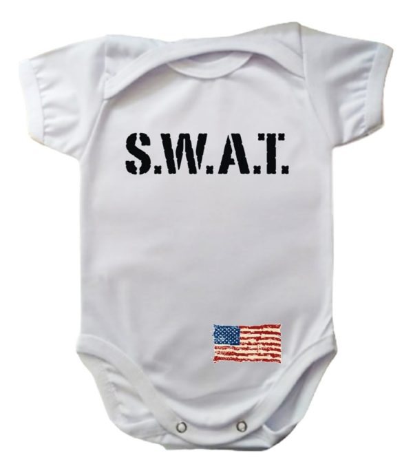 Body Bebe Swat Fbi Policia Americana