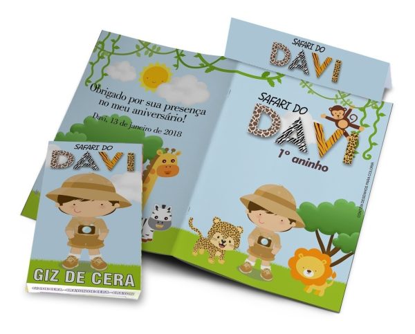 85 Kits Colorir + Revistinha Giz De Cera Personalizados