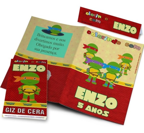 30 Kits Colorir Revistinhas E Giz Pequeno Príncipe - Image 4
