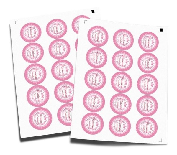 100 Adesivos Latinhas Tubetes Caixinhas 5cm Personalizados - Image 7