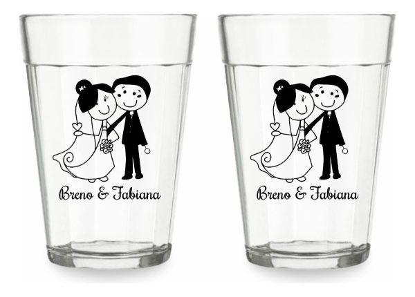 50 Copos Lagoinha/americano 180ml Acrílico Personalizado - Image 2