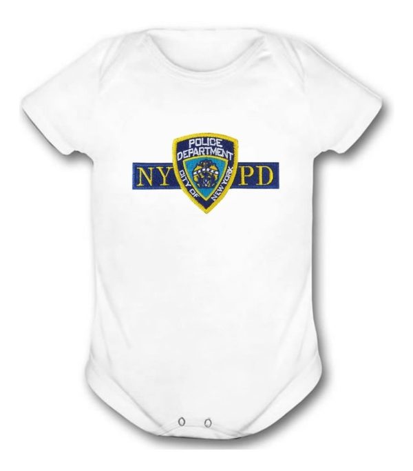 Body Bebe Policia Nova Yorque New York Police Americana Eua