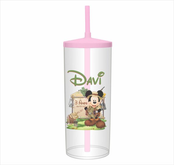 95 Copo Personalizado Mickey Safari Q032 0543 - Image 7