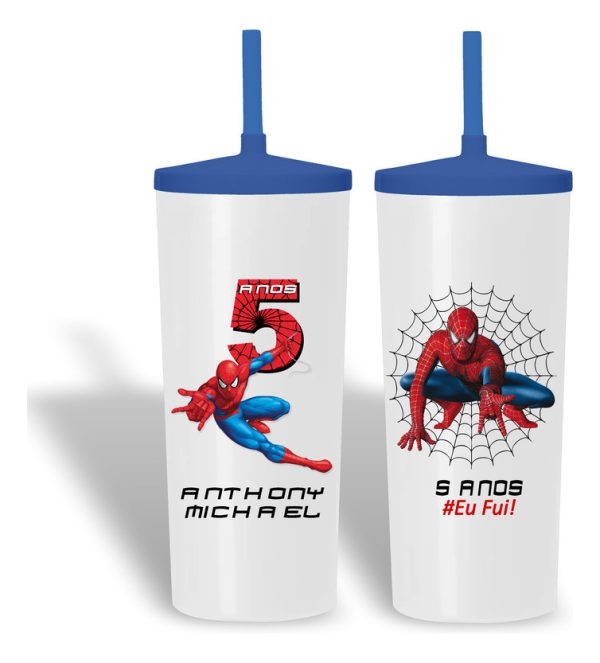 20 Copo Personalizado Homem Aranha S007 0457 - Image 6