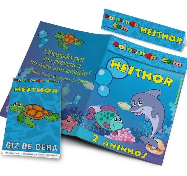 70 Kits Colorir + Revistinhas Giz De Cera Personalizados - Image 3