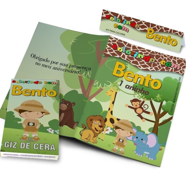 120 Kits Colorir Revistinha Personalizada E Giz 15x20 - Image 3