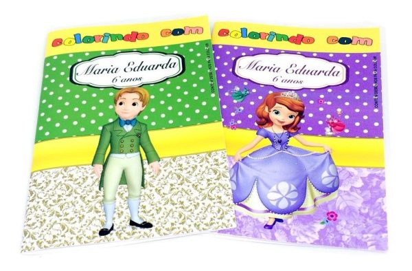 70 Kits Revistinhas Colorir Personalizada E Giz Circo Tam G - Image 6