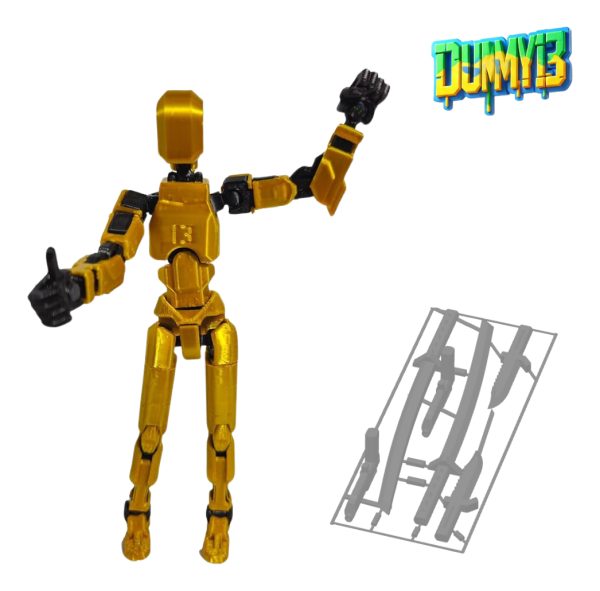 Boneco Dummy 13 - Multi Articulado + Brinde - Image 6