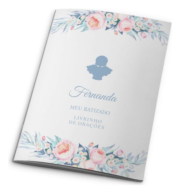 10 Livrinhos De Oração Lembrancinha Batizado - Image 26