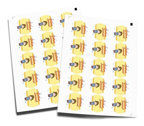 500 Adesivos Latinhas Tubetes Caixinhas 5cm Personalizados - Image 6