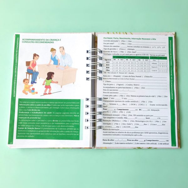 Caderneta De Vacinação E Livro Do Bebê Borboletas - Image 2