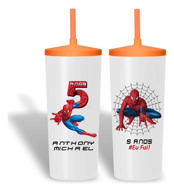 20 Copo Personalizado Homem Aranha S007 0457 - Image 7