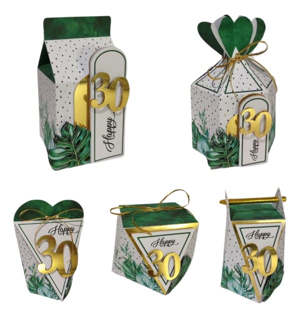 Kit 25 Cxs Personalizadas + Lamicote 30 Anos