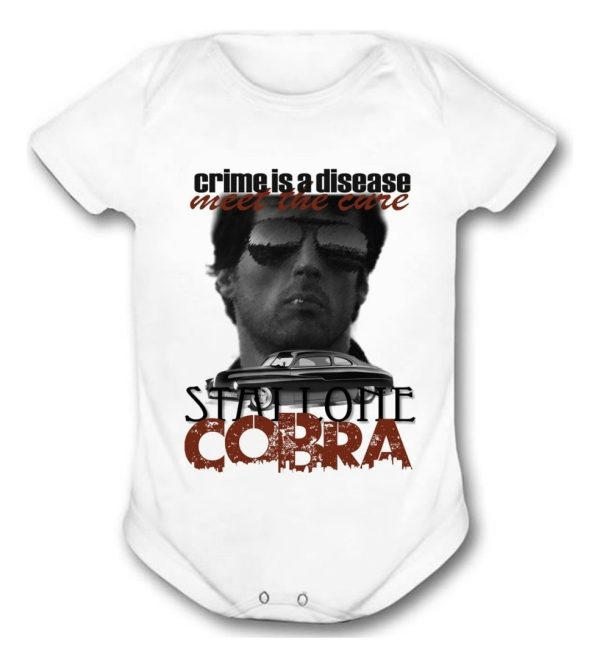 Body Bebê Stallone Cobra Filme Sylvester Crime