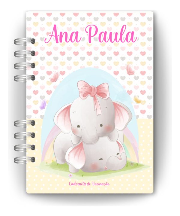 Caderneta De Vacinação Menina Personalizada Capa Dura - Image 11
