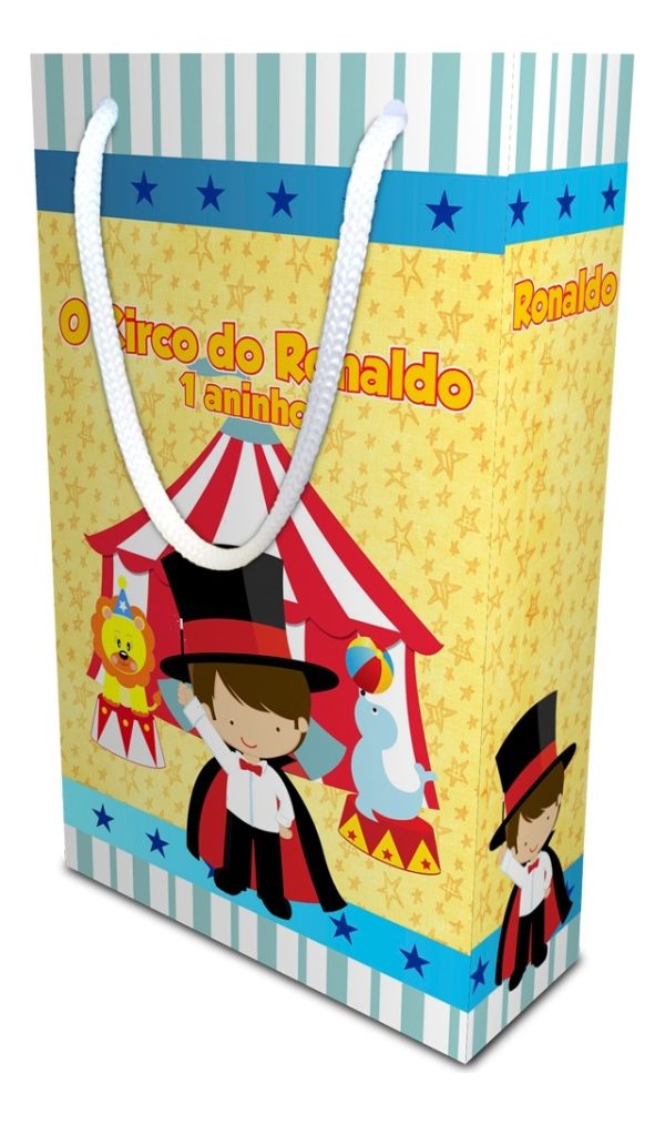 Sacolinha Personalizada Grande Kit Com 50 12 X 20 Cm - Image 4
