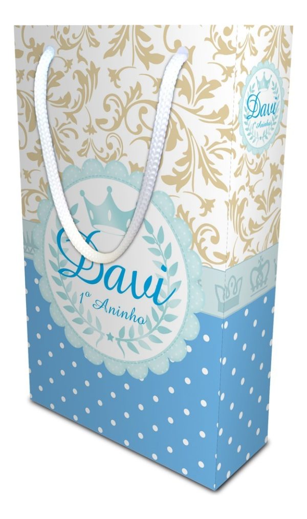Sacolinha Personalizada Grande Kit Com 50 12 X 20 Cm - Image 2
