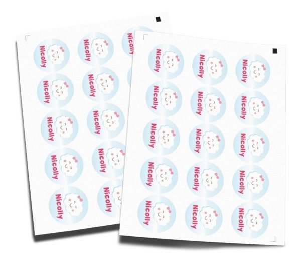 500 Adesivos Latinhas Tubetes Caixinhas 5cm Personalizados - Image 4