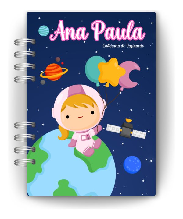 Caderneta De Vacinação Menina Personalizada Capa Dura - Image 5