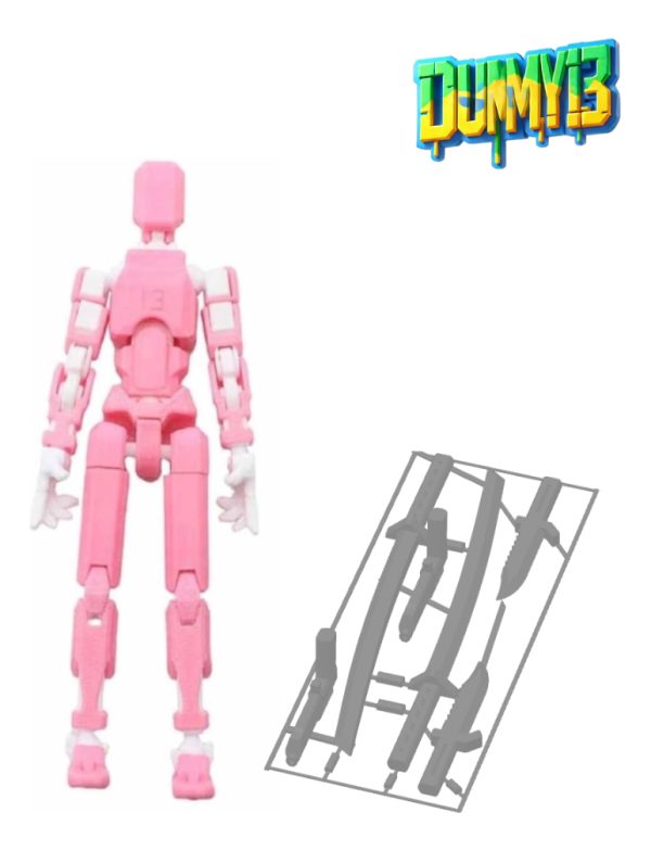 Boneco Dummy 13 - Multi Articulado + Armas De Brinde Montado - Image 6