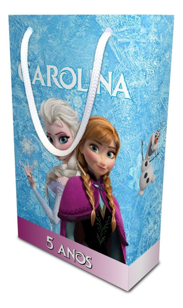 Sacolinha Personalizada Grande Kit Com 50 12 X 20 Cm - Image 10