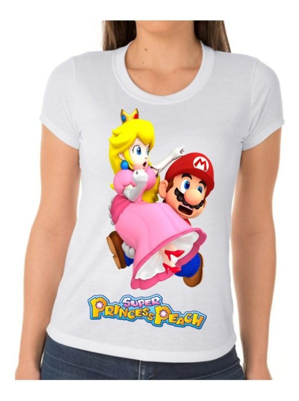 Body De Bebê Mario Bros E Princesa Peach - Image 5
