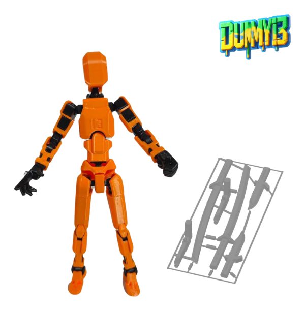 Boneco Dummy 13 - Multi Articulado + Armas De Brinde Montado - Image 8