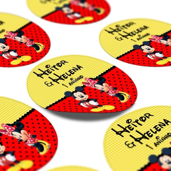 900 Adesivos Personalizados 4x4 Cm - Image 4