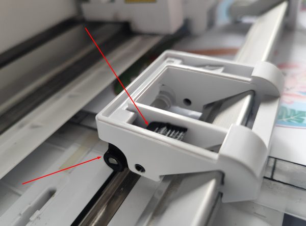 Rolete Silhouette Cameo 5 Kit Reparo ( Par ) Impressao 3d - Image 3