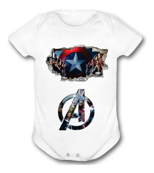 Body De Bebê Os Vingadores Avengers