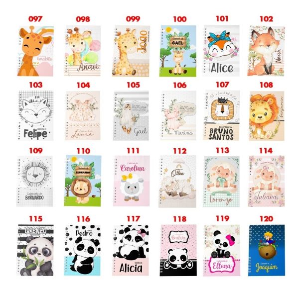 Caderneta De Vacinação Arca De Noé Capa Dura Personalizada - Image 4