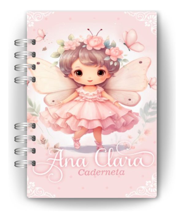 Caderneta De Vacinação Menina Personalizada Capa Dura