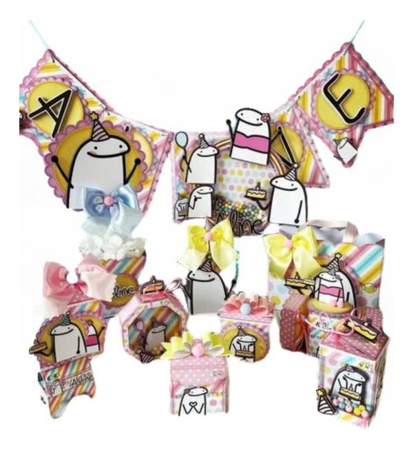Kit 30 Cxs Personalizadas + Topo Bolo Festa Bento 2
