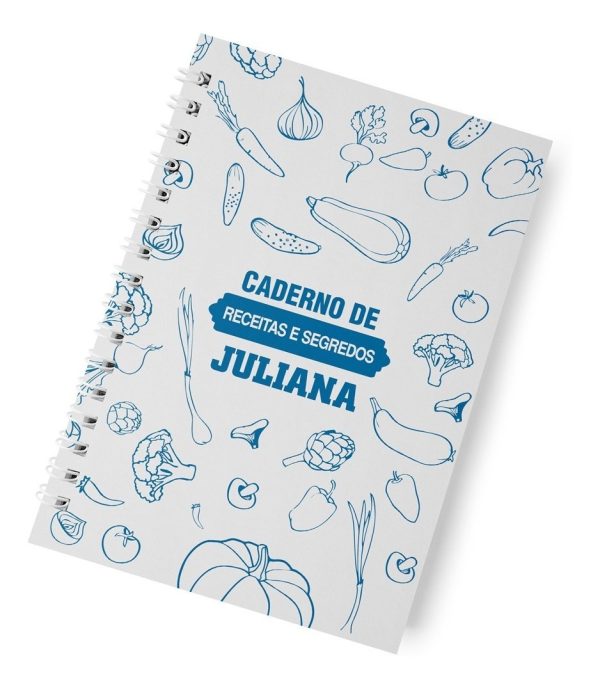 Caderno De Receitas Personalizado Capa Dura - Image 4