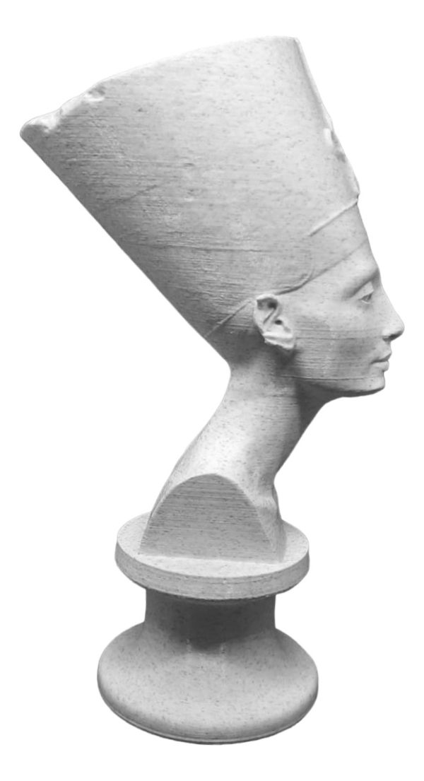 Escultura Busto Nefertiti - 15cm - Impressão 3d - Image 3