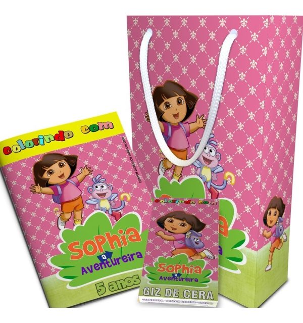40 Kits Colorir 15x20 E Sacolinhas Personalizadas Grandes - Image 4