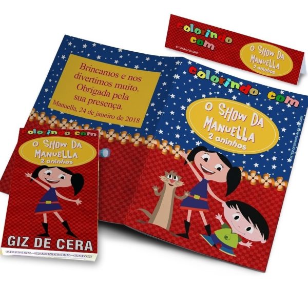 10 Kits Colorir Safari Aquarela Revistinha E Giz - Image 6